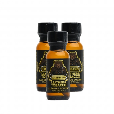 Golden Cock Tobacco & Leather 15ml 3-Pack