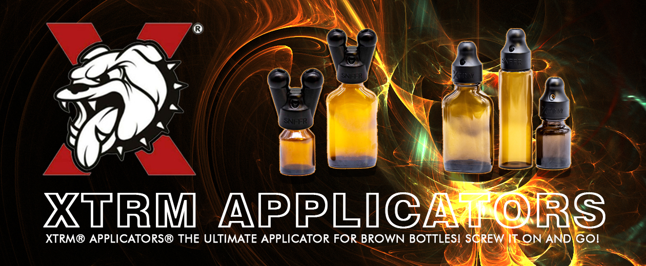 XTRM® APPLICATORS® the ultimate APPLICATOR FOR BROWN BOTTLES! SCREW IT ON AND GO!